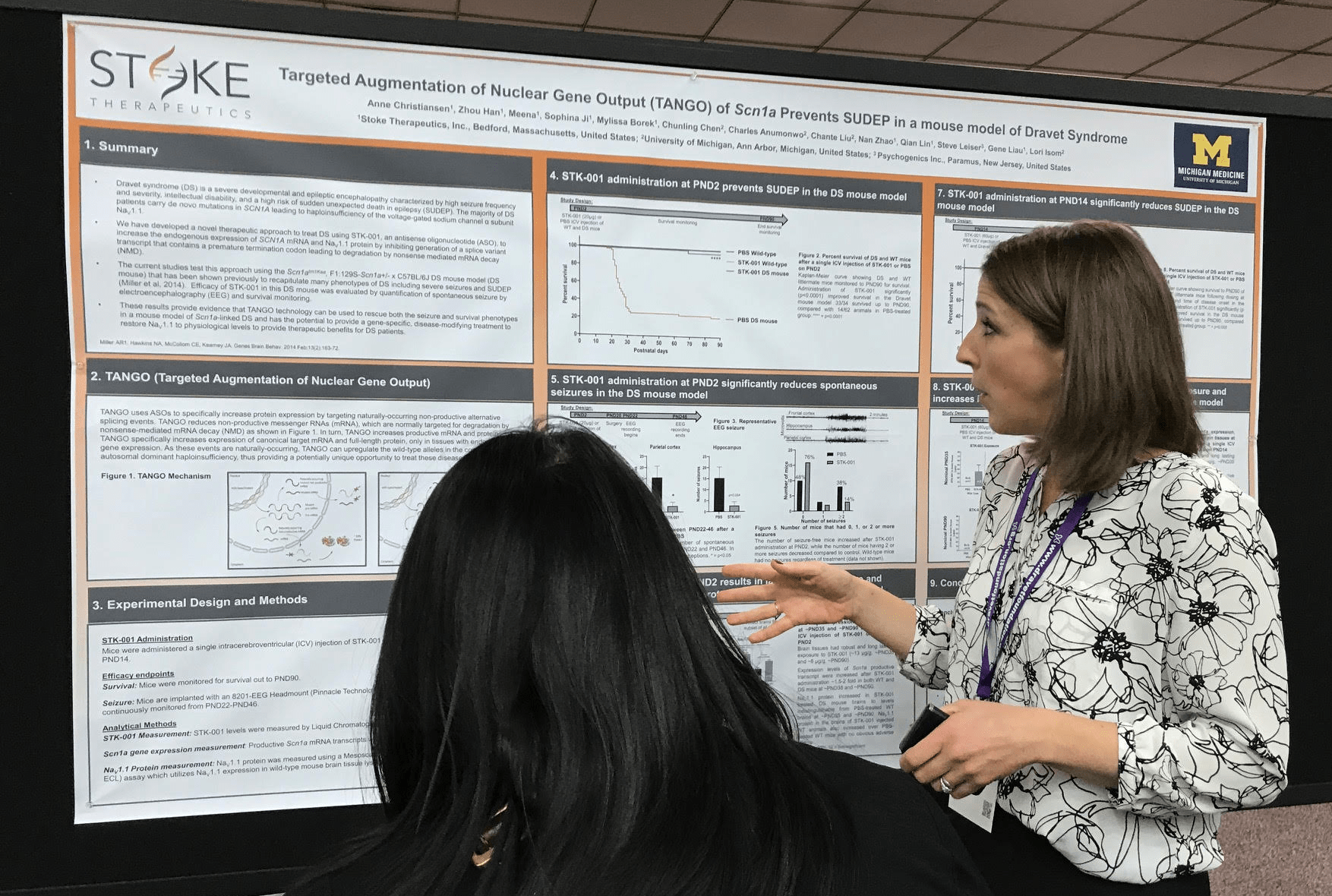 Stoke presenta datos preclinicos en la reunion anual de la Sociedad Americana de Epilepsia
