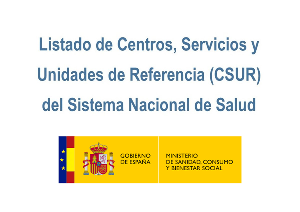 Centros, Servicios y Unidades de Referencia del Sistema Nacional de Salud