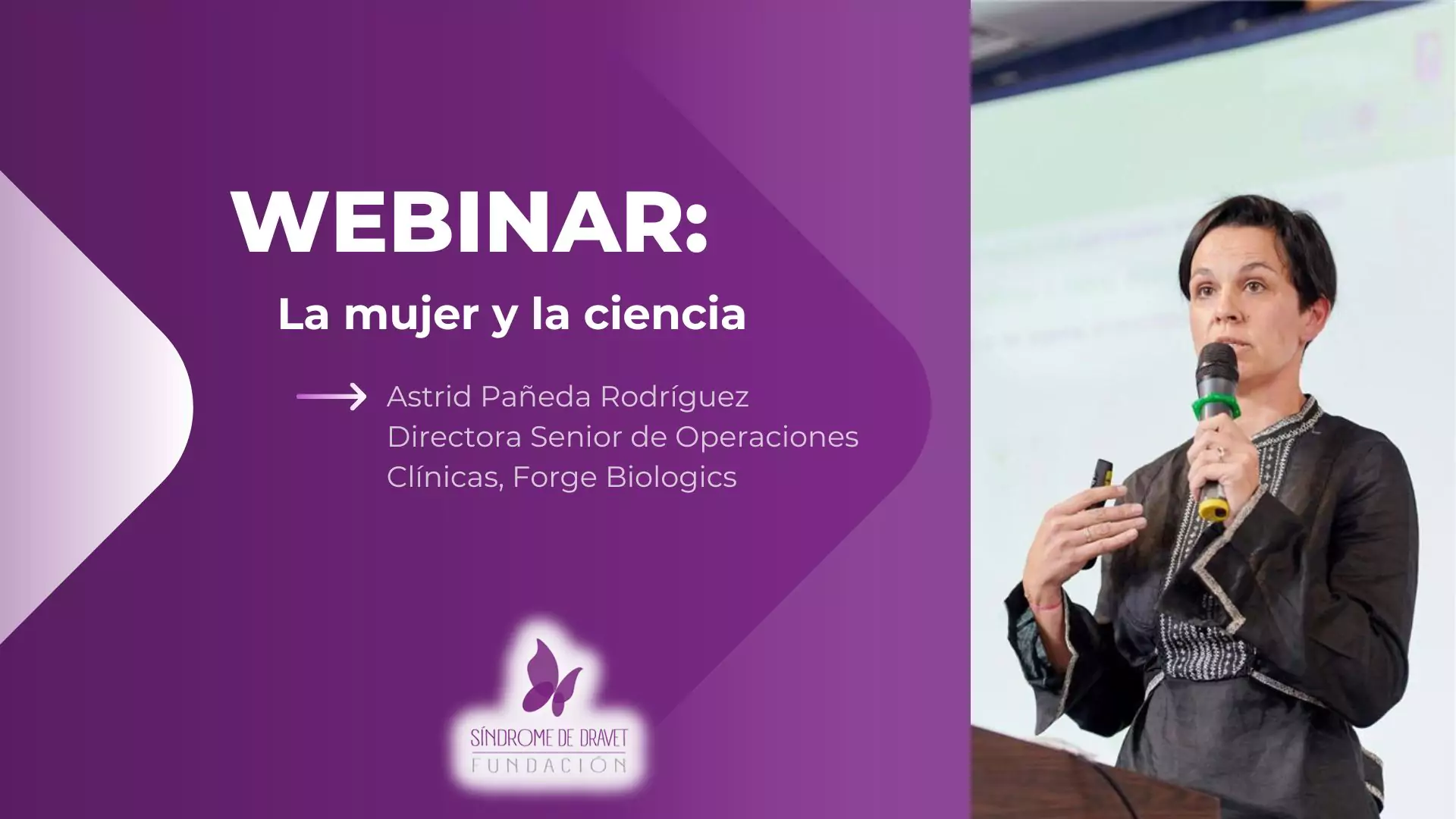 Webinar La mujer y la ciencia